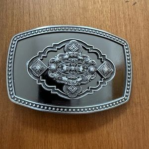 Nine West Silver Belt Buckle